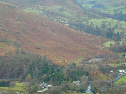 Over Patterdale. Is it a spitfire?