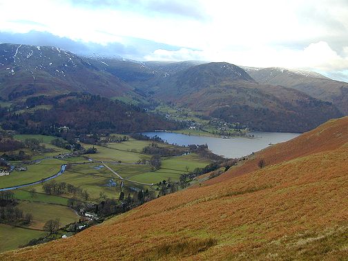 View over Patterdale and Glenridding